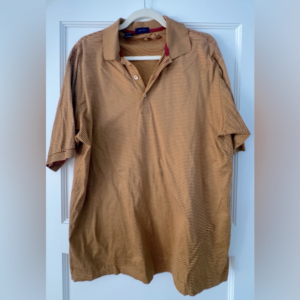 Jeff Rose Cotton Striped Polo